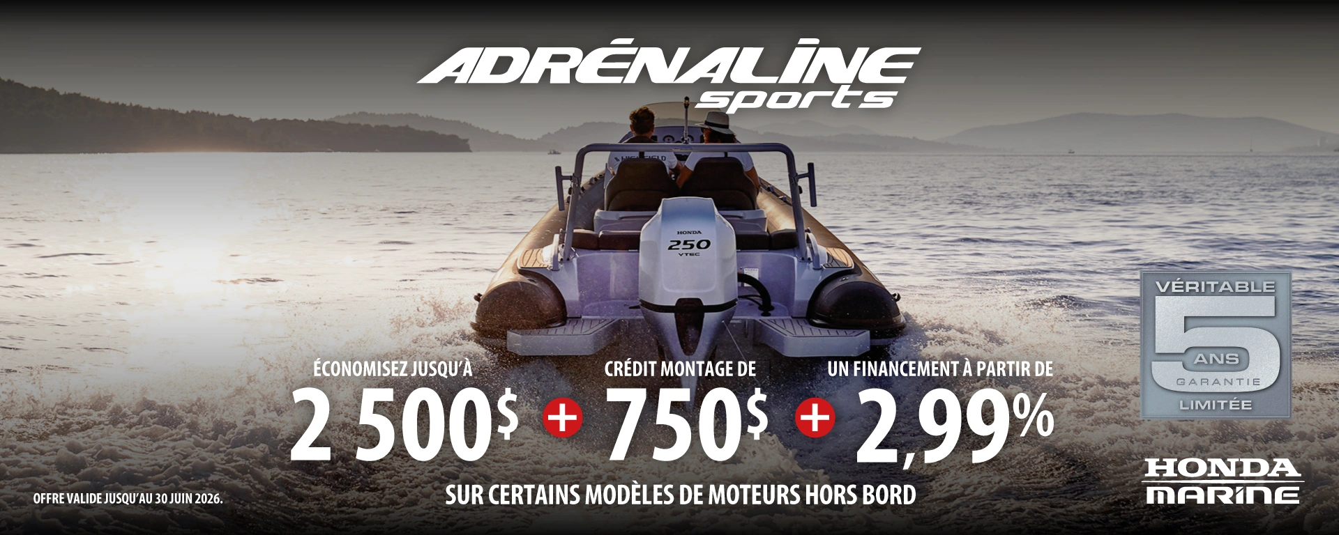 Promo Honda Marine alt