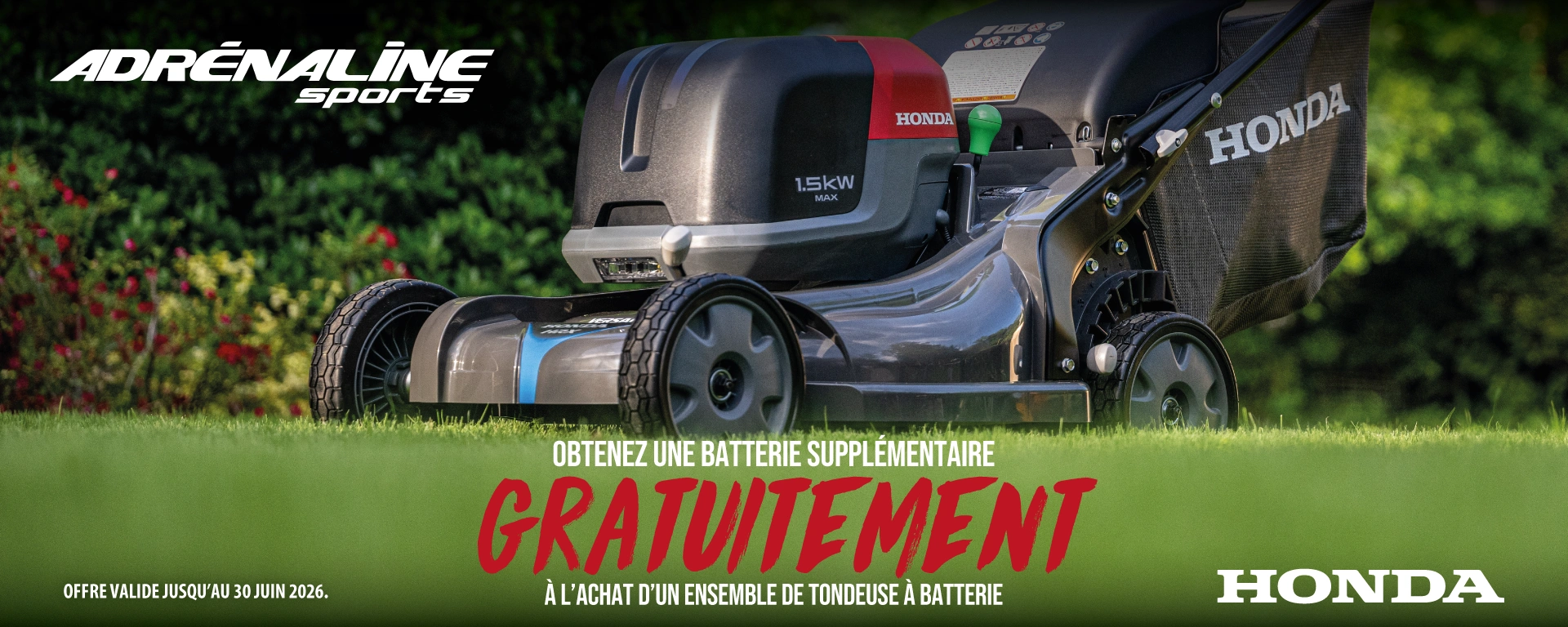 Promo Honda Tondeuses alt