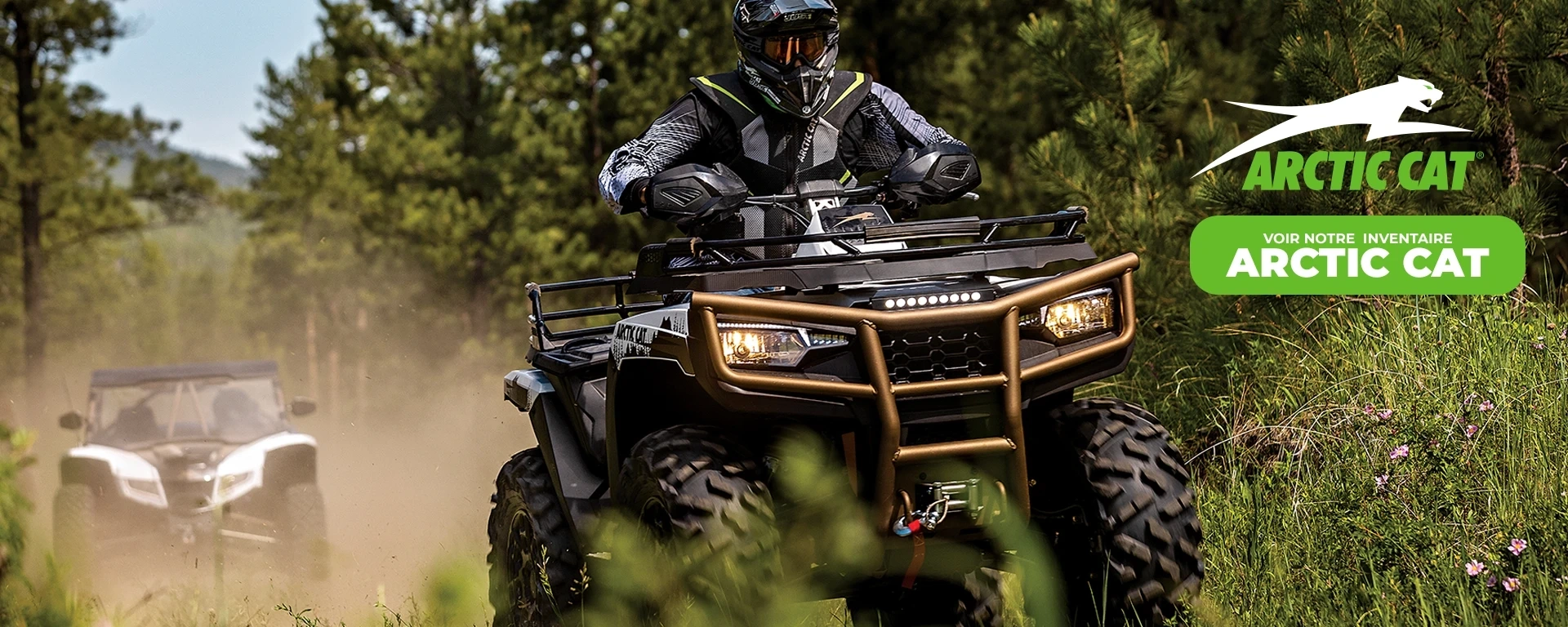 Voir notre inventaire complet Arctic Cat alt