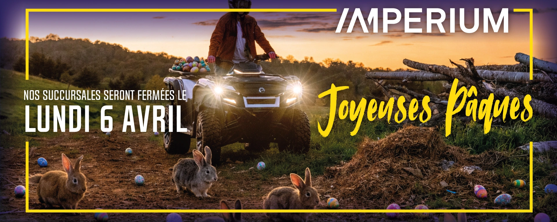 Fermé lundi de Pâques alt