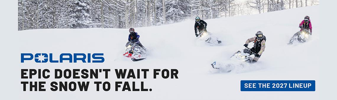 Explore the 2027 Polaris Snowmobile Lineup