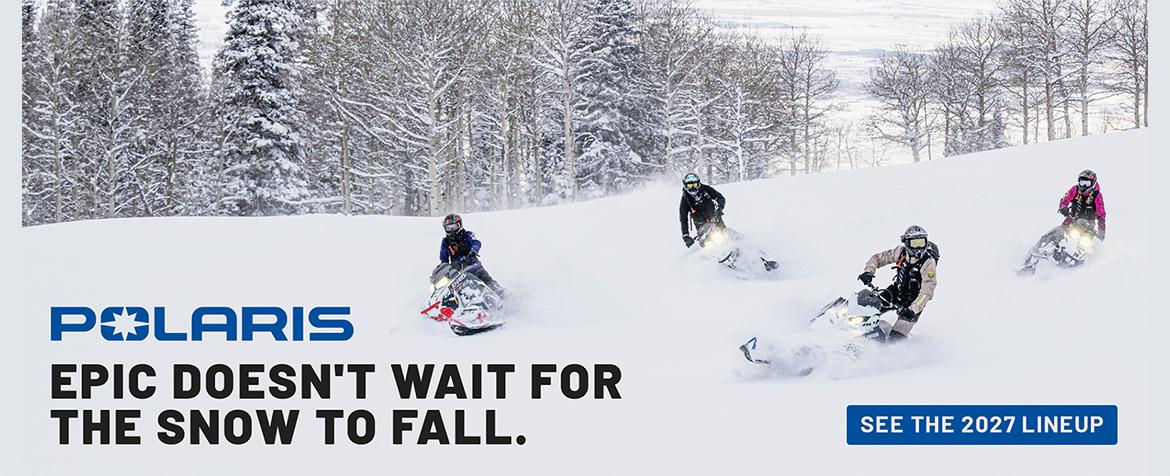 Explore the 2027 Polaris Snowmobile Lineup