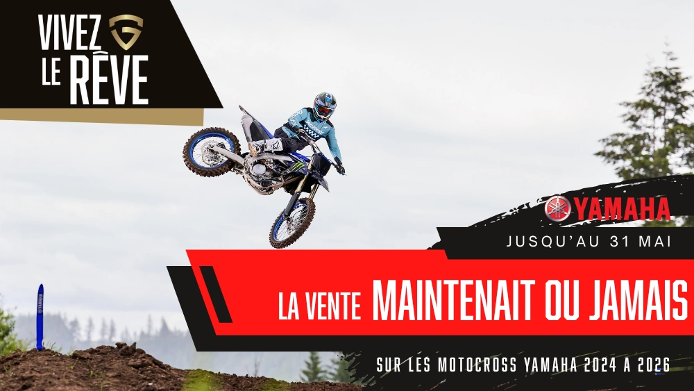 La vente MAINTENENT OU JAMAIS - Motocross Yamaha ! alt