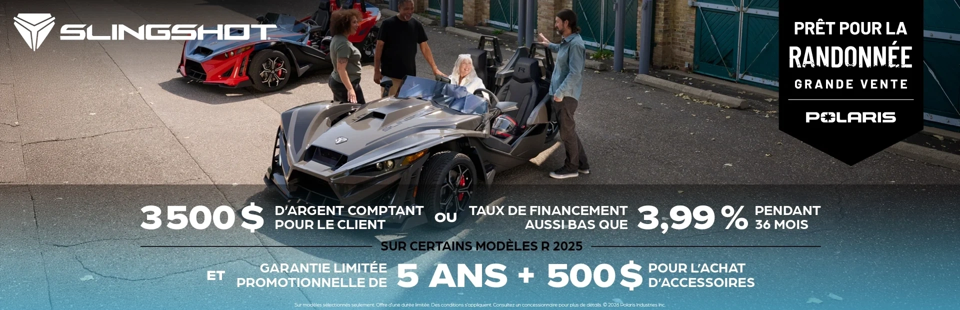 Prêt pour la randonnée - 3 500 $ alt