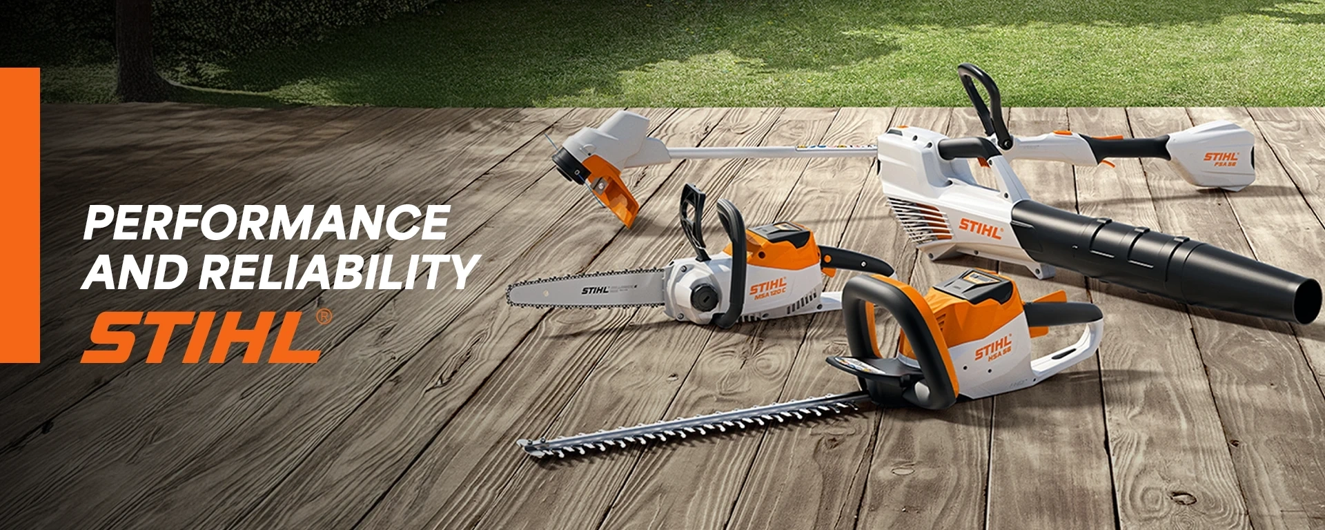 STIHL performance and reliability. alt