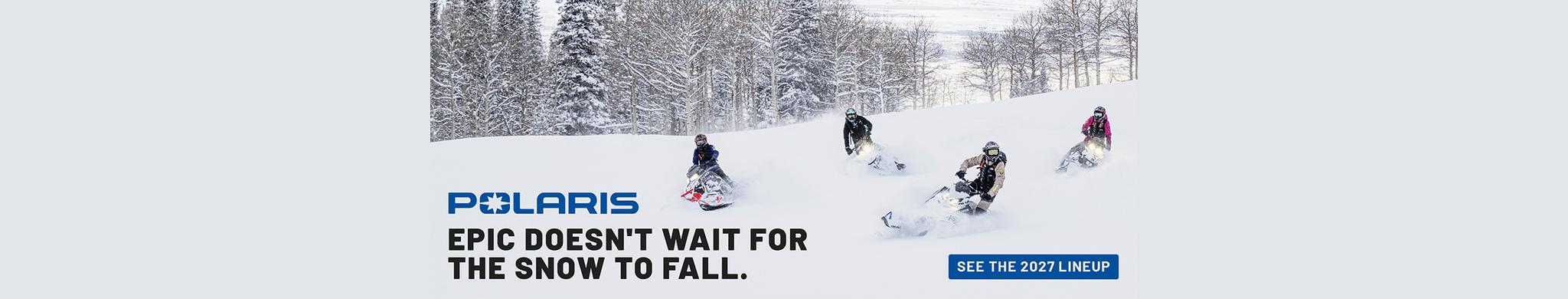 Explore the 2027 Polaris Snowmobile Lineup