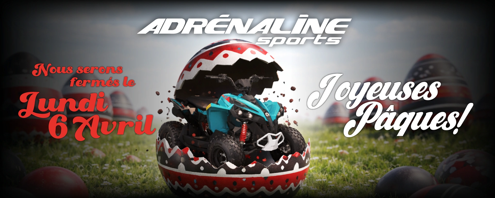 Fermé lundi de Pâques alt