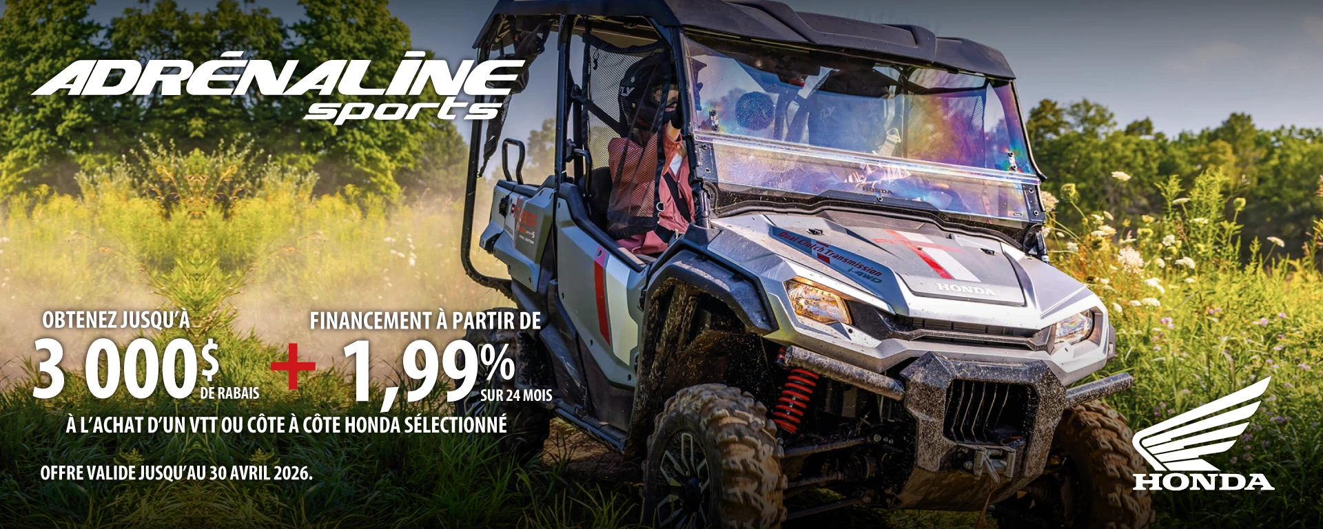 Promo Honda VTT/VCC alt