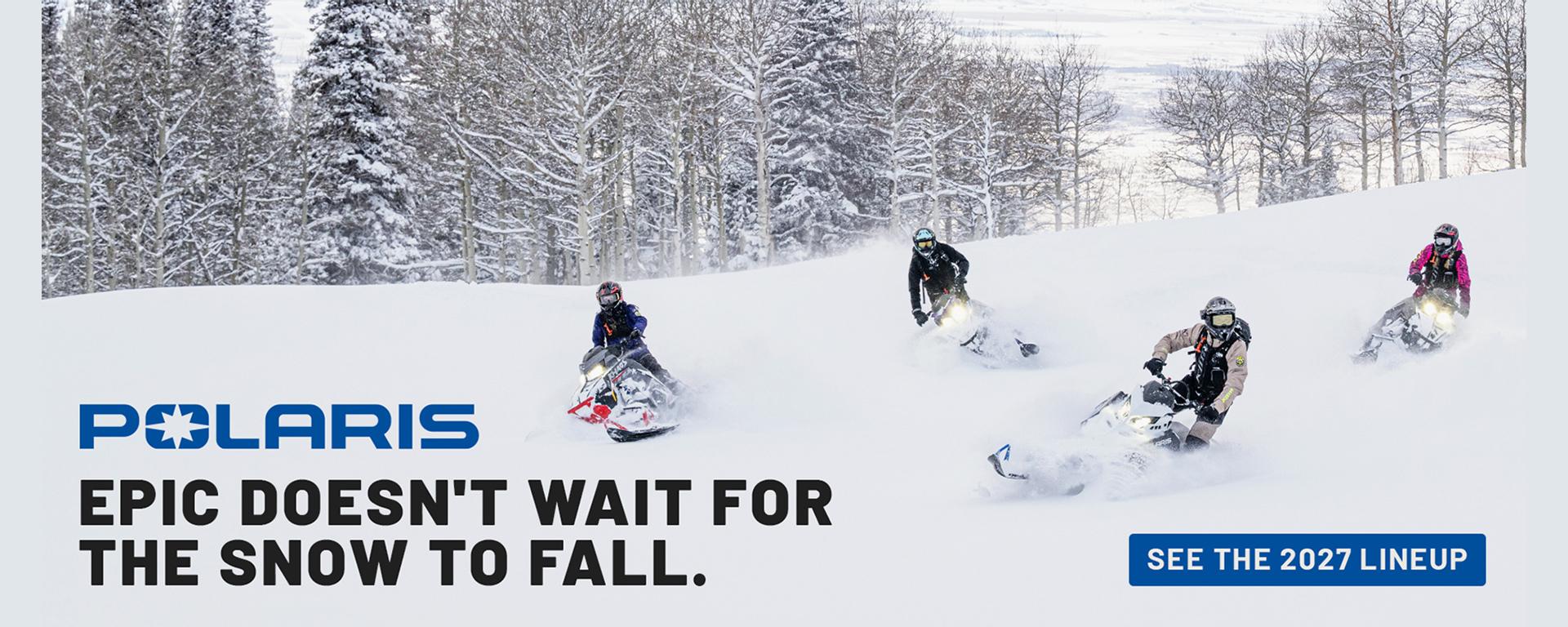 Explore the 2027 Polaris Snowmobile Lineup alt