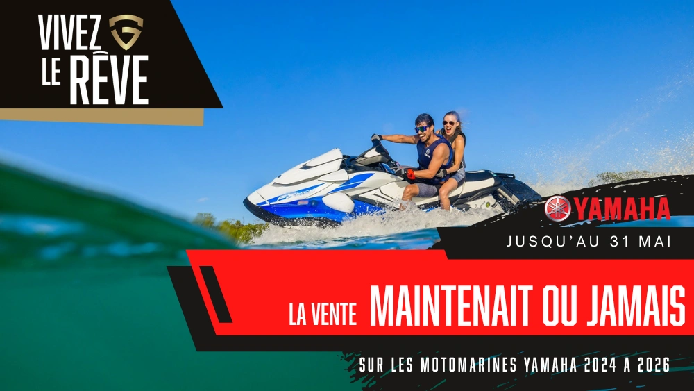 La vente MAINTENENT OU JAMAIS - Motomarine Yamaha alt