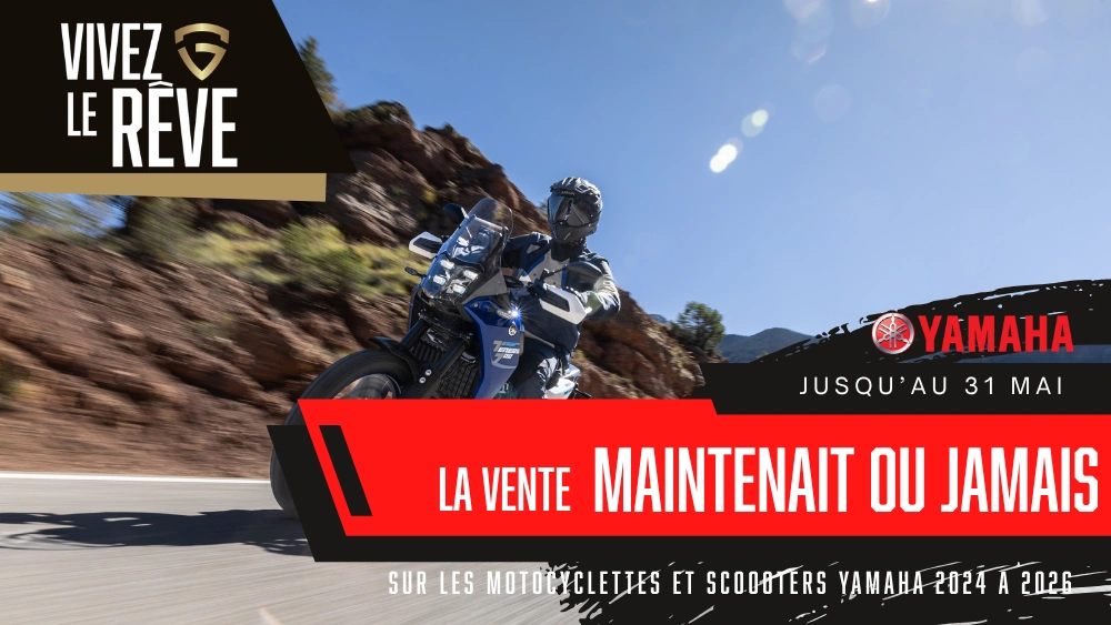 La vente MAINTENENT OU JAMAIS - Moto et Scooters Yamaha alt