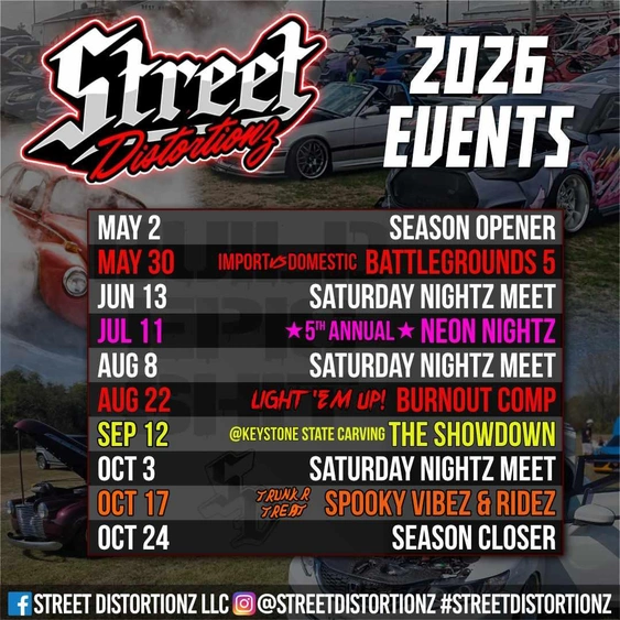 2026 Car & Ride Events Near Chambersburg, PA alt