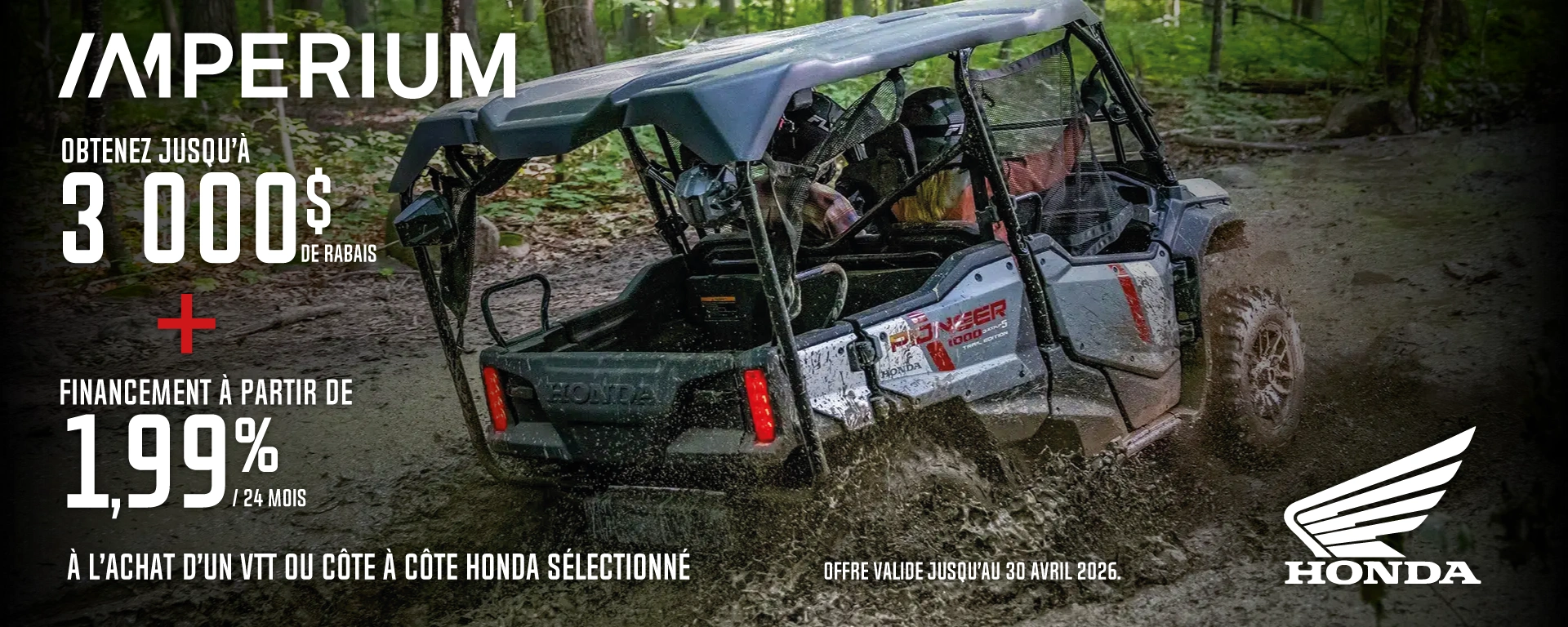 Promo Honda VTT/VCC alt