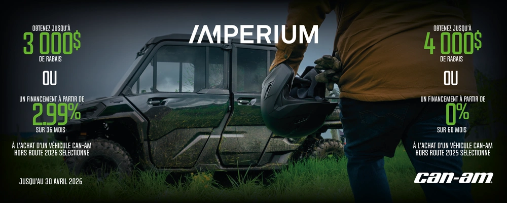 Promo Can-Am hors route alt