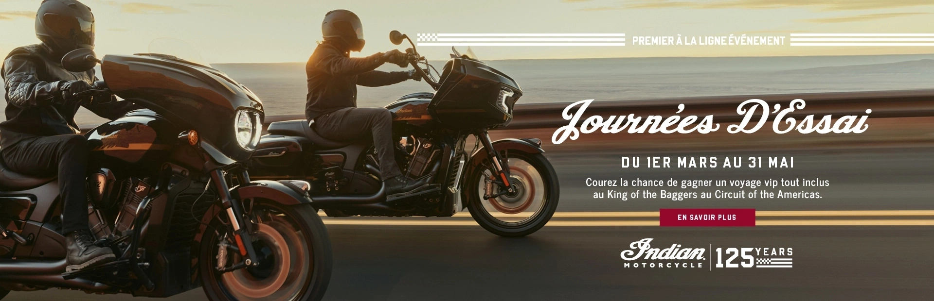 Journées démo et tirage au sort « First To The Line » alt