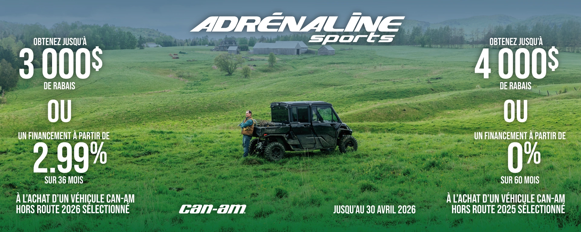 Promo Can-Am hors route alt