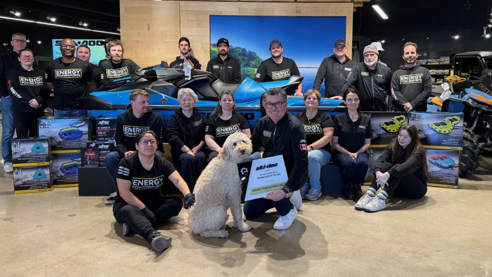 Energy Powersports Earns National Recognition from BRP for Excellence in Parts, Accessories & Apparel alt