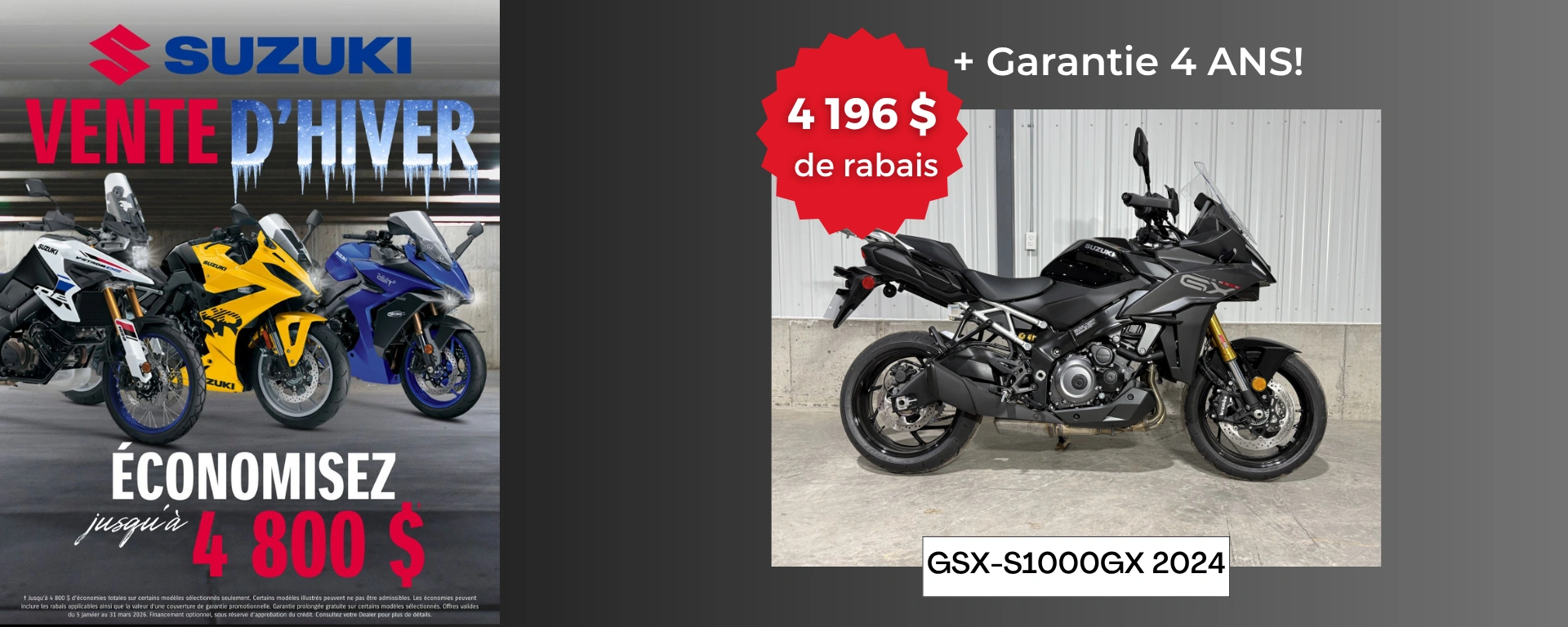 moto-suzuki-gsx-s1000gx-a-vendre-victoriaville-rmmotosport-centre-du-quebec alt
