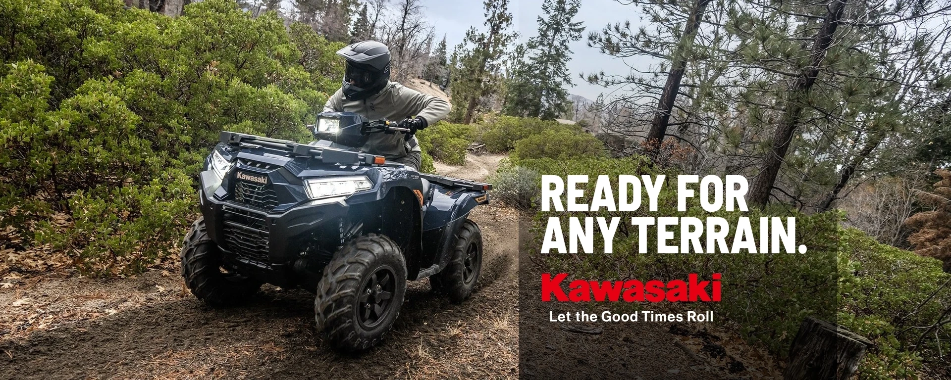 Ready for any terrain. alt