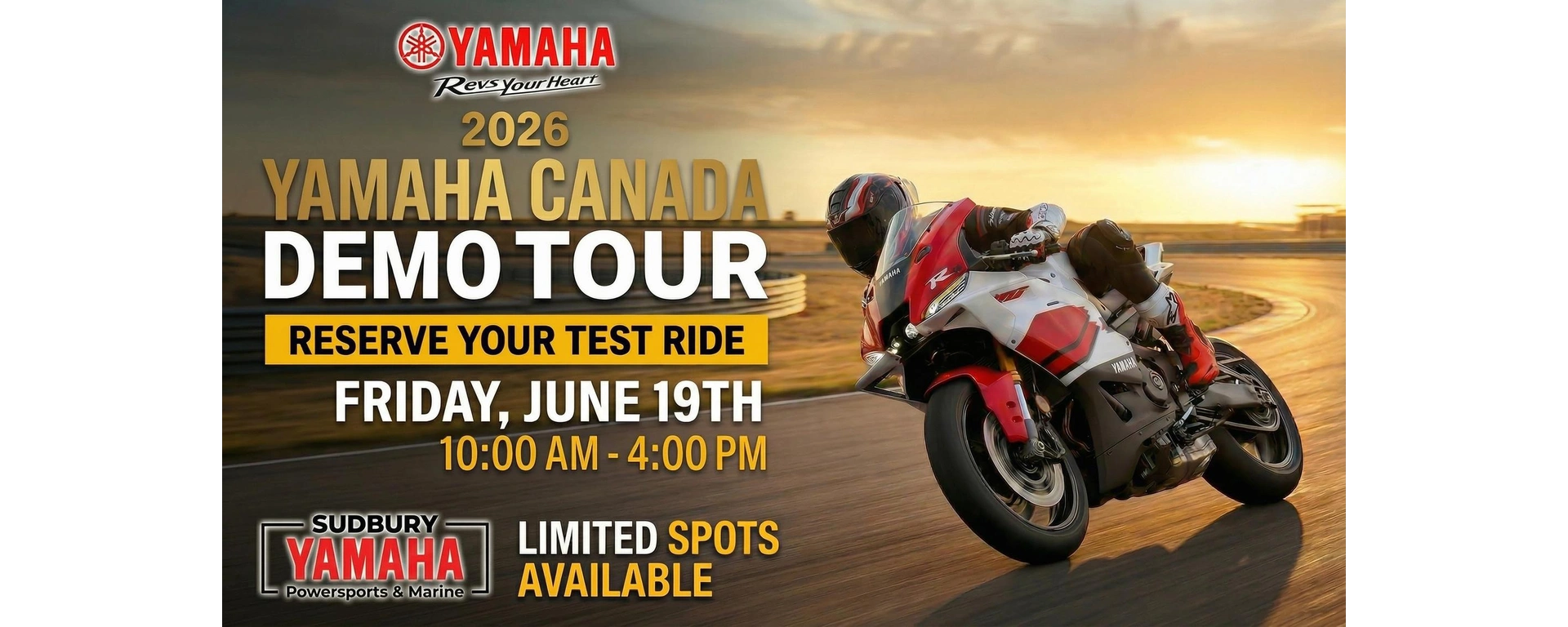 Yamaha Canada Demo Day alt