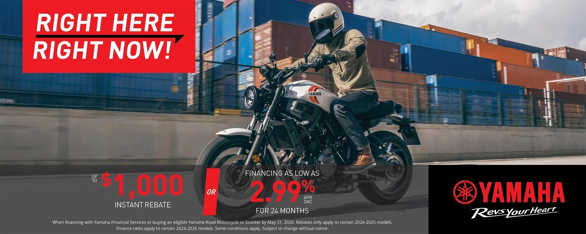 Motorcycles & Scooters – Right Here Right Now alt