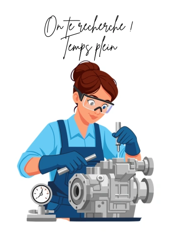 Mécanicien Temps plein alt