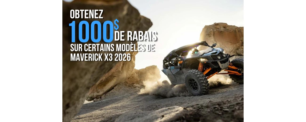 promotion maverick x3 2026 alt