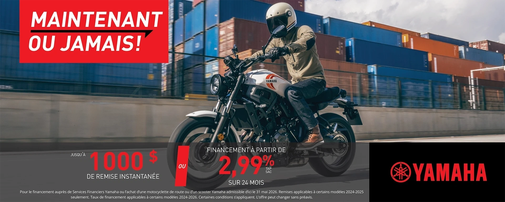 Motocyclettes et scooters – Maintenant ou jamais alt