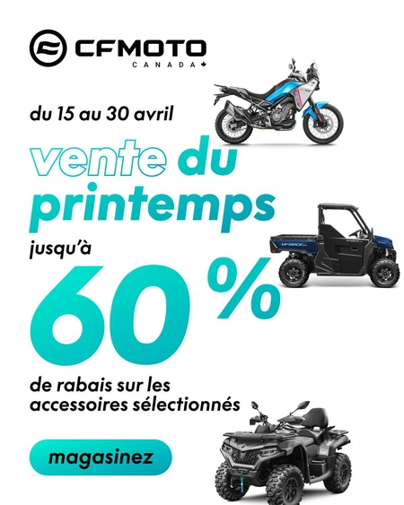 60% de rabais sur accessoires alt