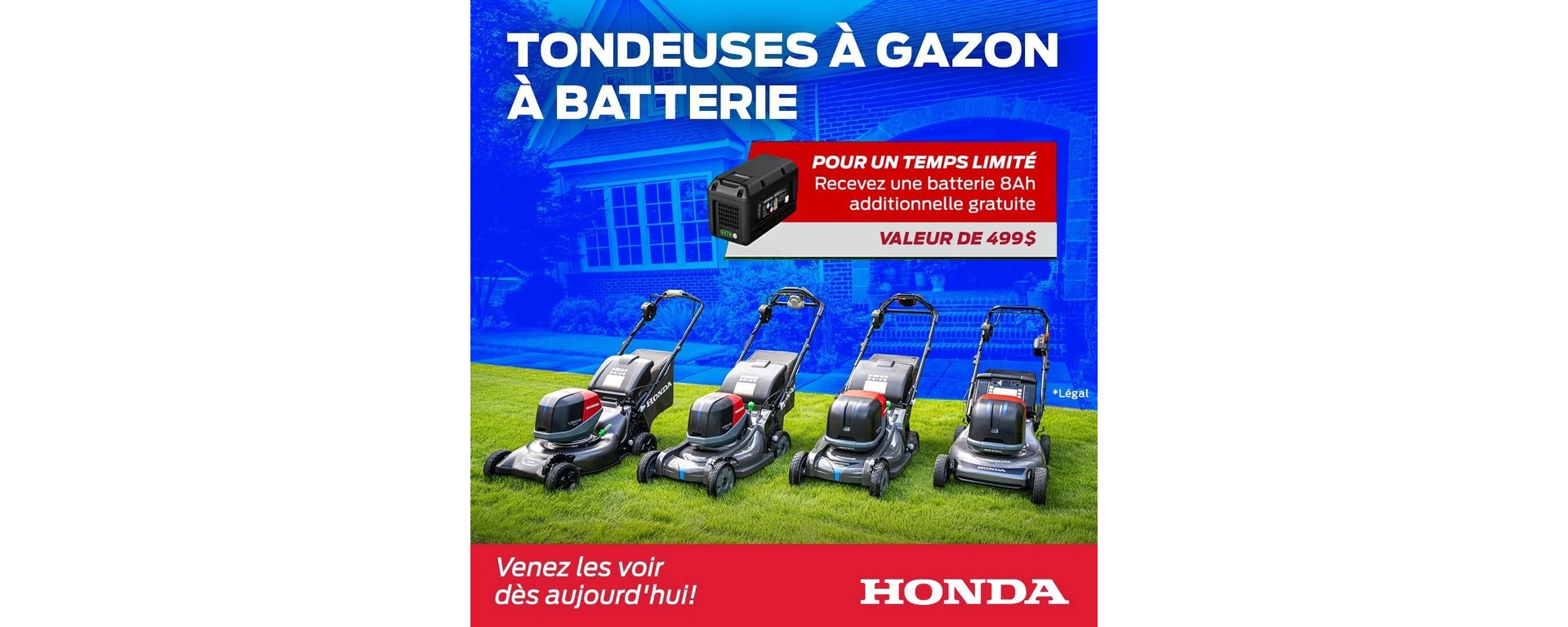TONDEUSE A BATTERIE HONDA GRATUITE alt