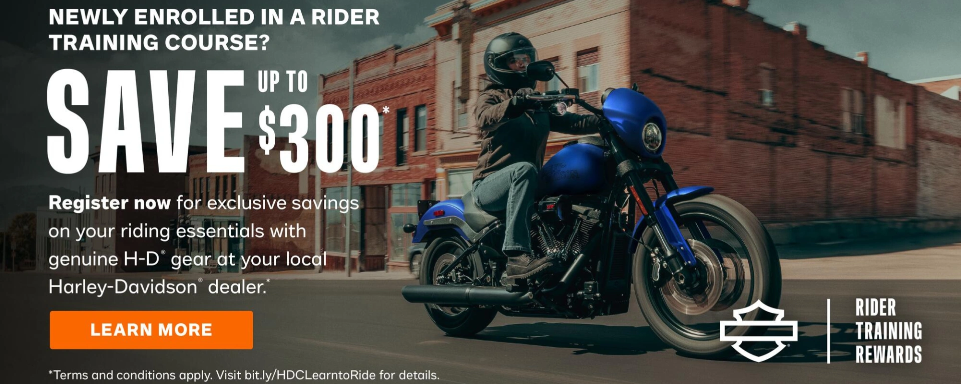 RIDER TRAINING REWARDS alt