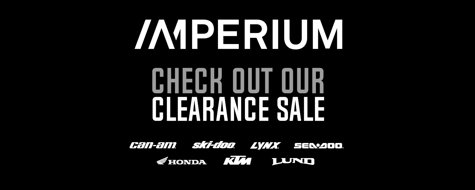 Check out our Clearance sale alt