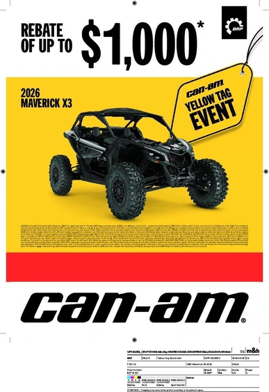 MAV X3- SAVE UP TO $1,000 alt