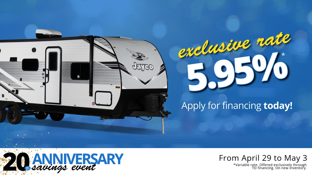 Special 20-year anniversary financing rate alt