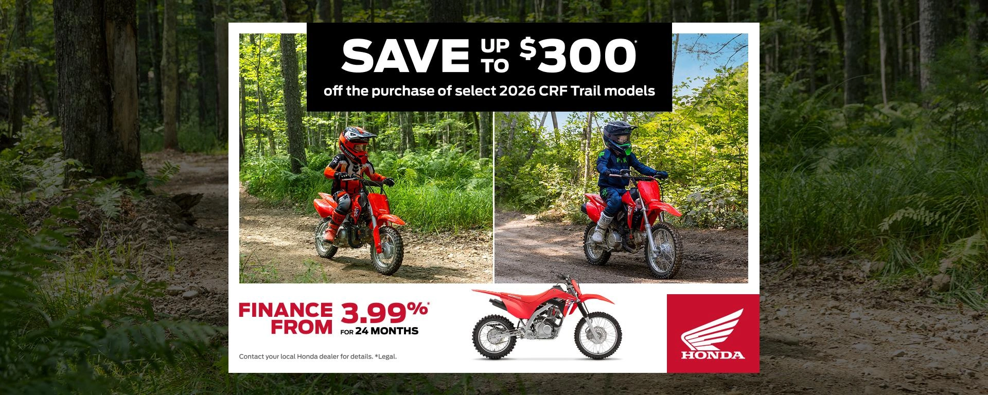 Honda CRF Trail Dirtbikes alt