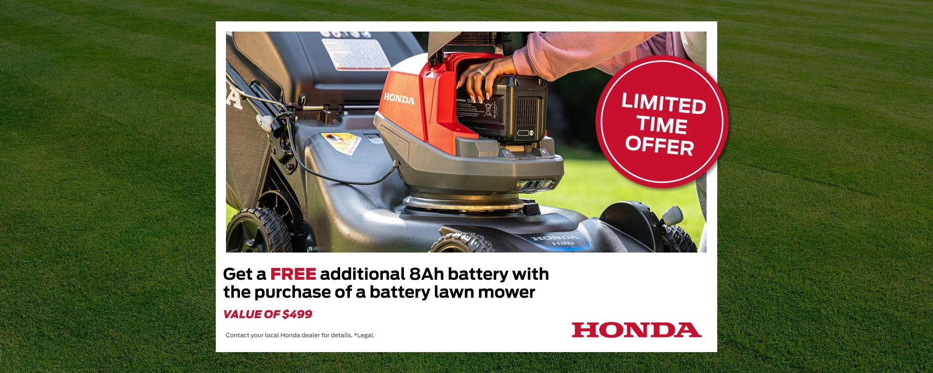 Honda Battery Lawn Mowers alt