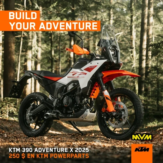 KTM 390 Adventure et 390 Enduro R 2025 : trois façons d’explorer alt