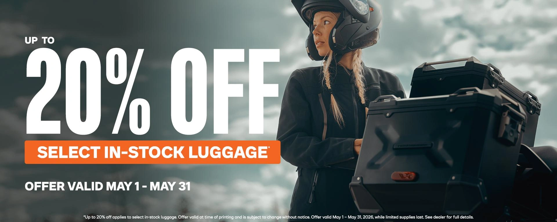 May 2026 - Luggage Sale alt