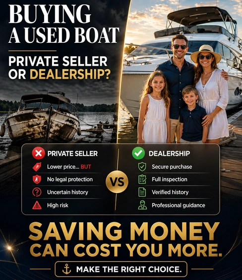 Buying a used boat: Private seller or dealer? alt