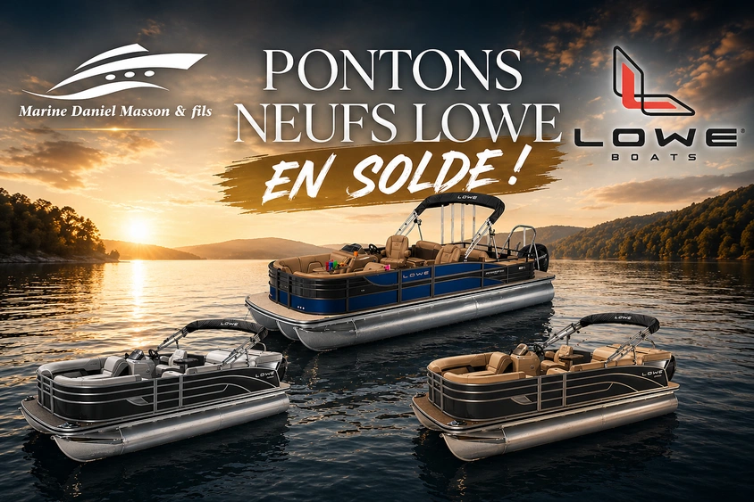 Pontons neufs LOWE - En solde ! alt