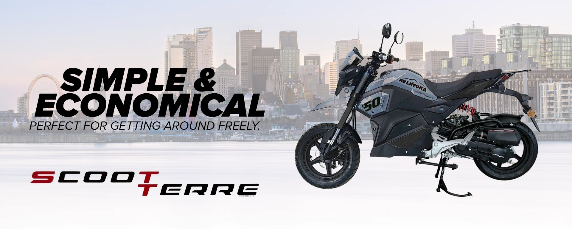 Simple and economical, perfect for getting around freely. alt