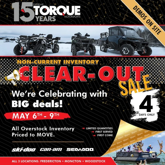 Fifteen Years of Torque — And Our Biggest Sale Yet alt