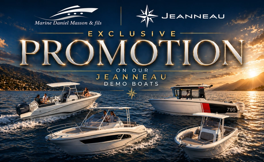 EXCLUSIVE PROMO on our JEANNEAU DEMO boats alt