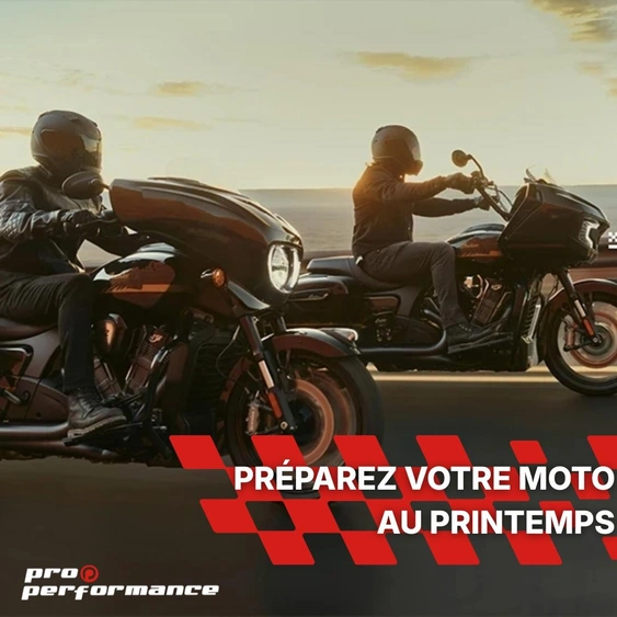 Le guide ultime pour préparer votre moto au printemps : sortez du garage en toute confiance chez Pro Performance alt