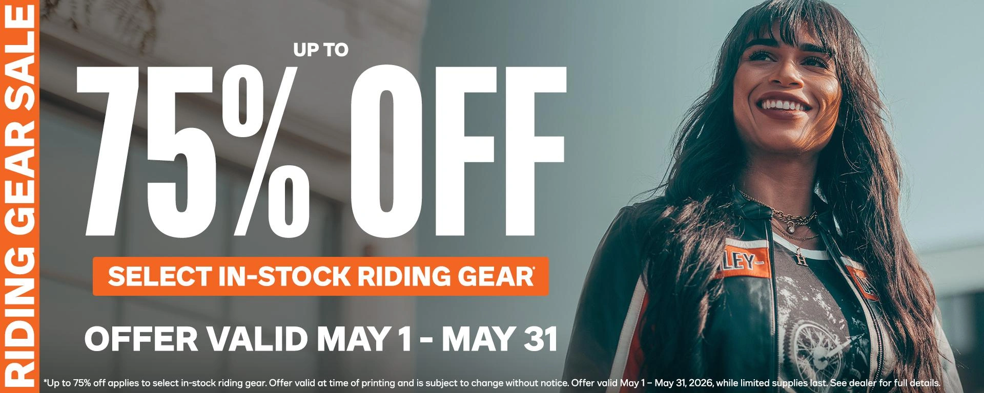 May 2026 - Riding Gear Sale alt