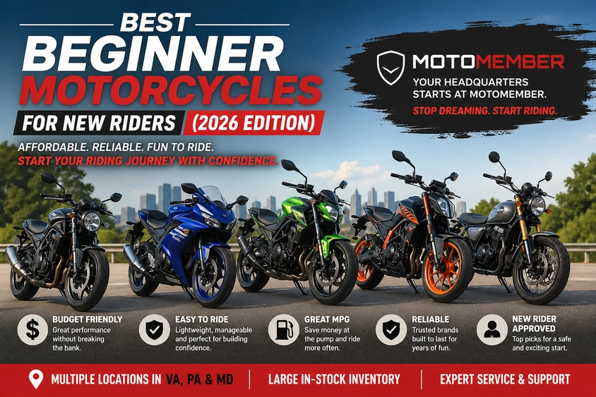 Best Beginner Motorcycles for New Riders (2026 Edition) alt