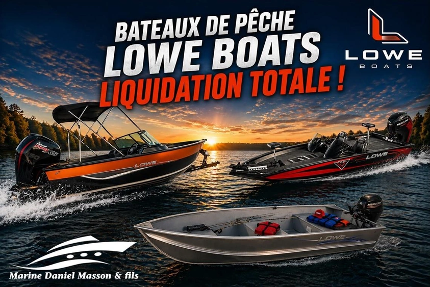 Bateaux de pêche Liquidation! alt