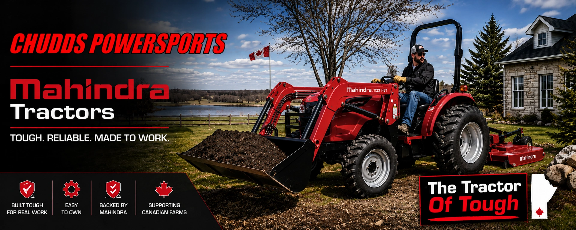 Mahindra Tractors - Built Manitoba Tough alt