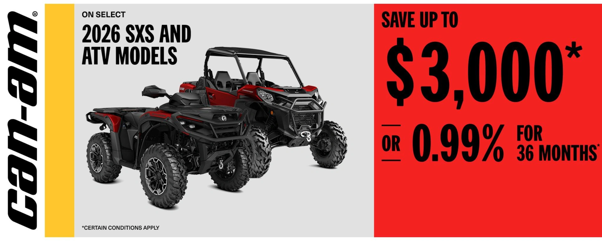 Can-AM Promo May - End June 30 alt