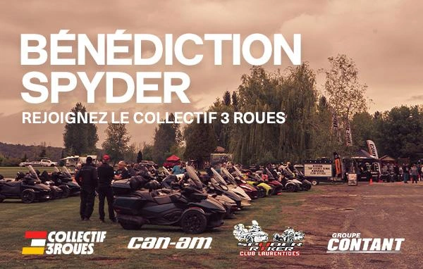 Bénédiction annuelle Spyder Ryker Laurentides : joignez-vous à nous ! alt